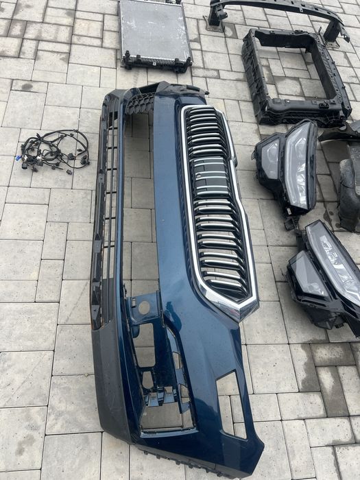 Bara fata bot faruri trager armatura skoda kodiaq facelift