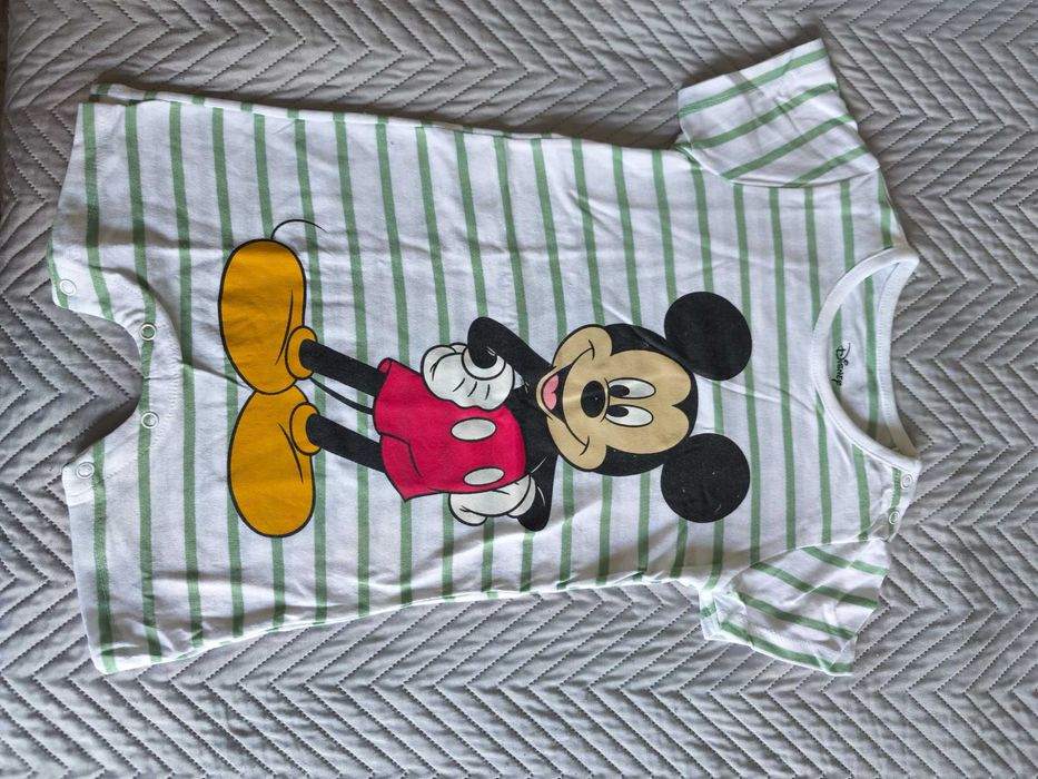 Памучни ромпъри за бебе 12-18 месеца