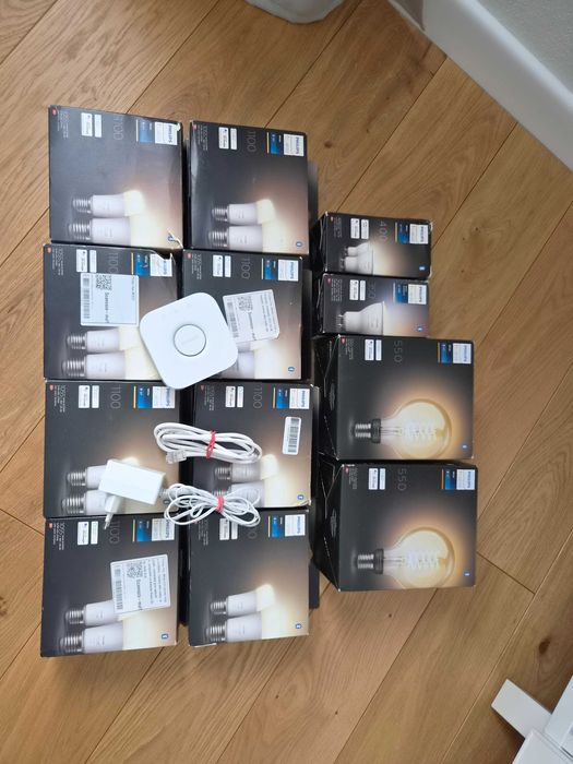 Becuri E27, GU10, Philips HUE, Bridge HUE