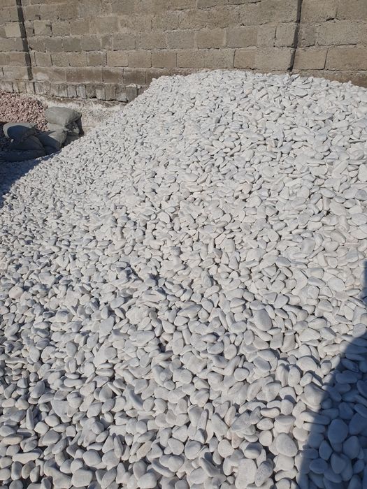 Декоратив ландшафтни белый камен галка