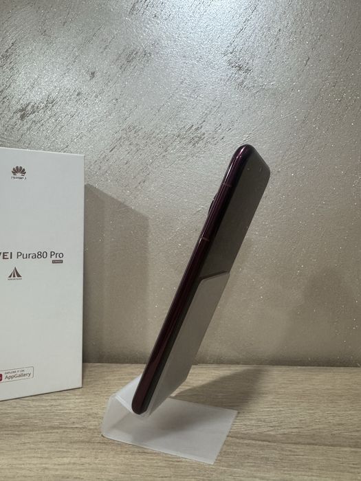 Huawei Pura 80 Pro | 512GB | Като нов | 36 м. гаранция Yettel | Червен