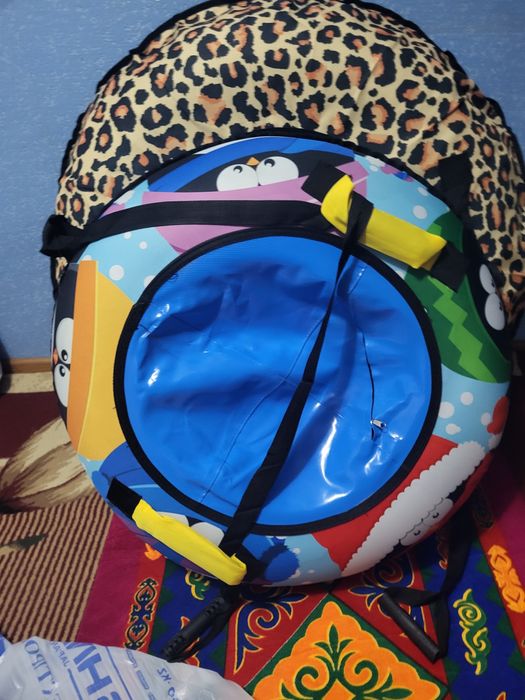 Тюбинг лыжный только один раз пользавались.