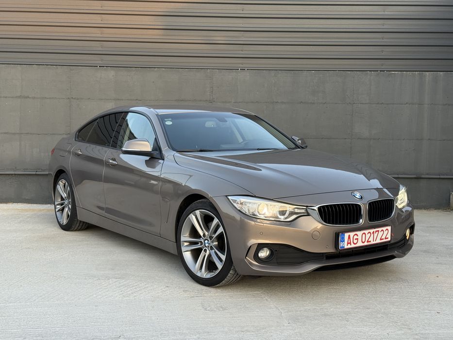 BMW 420d-GranCoupe-190 cp-2015-Sport Line--interior sport-Impecabil
