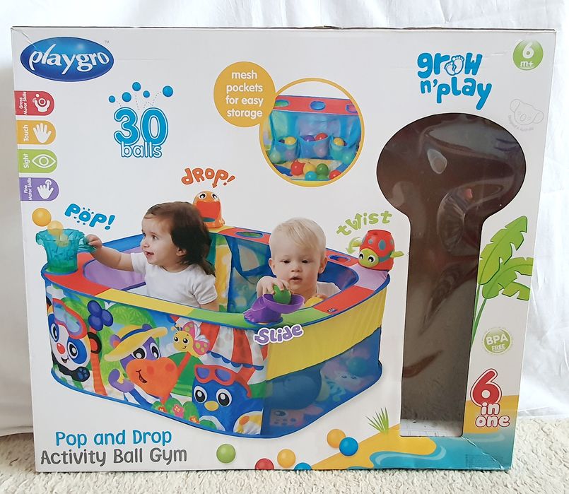 Активна гимнастика-басейн с топки Playgro