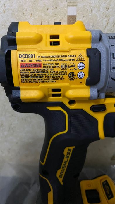 Dewalt dcd-801 дрель-шуруповёрт.