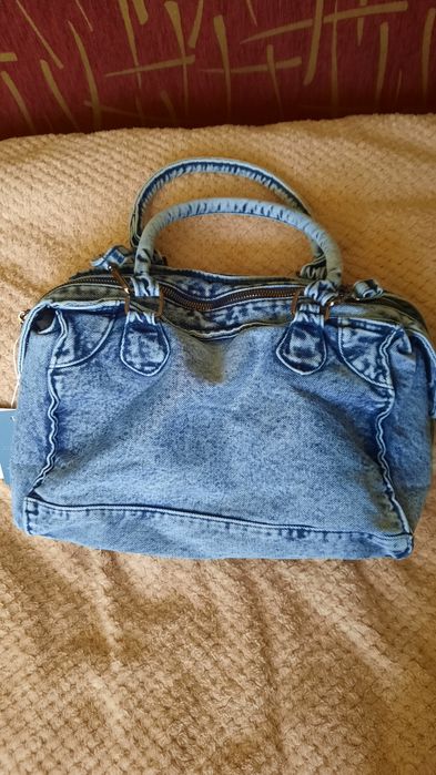 Джинсовая сумка женская