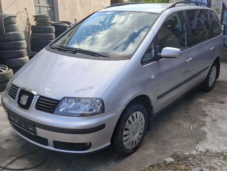 Seat Alhambra Anul 2008 1.9 tdi 116cp 7 locuri Carlig  Bvk