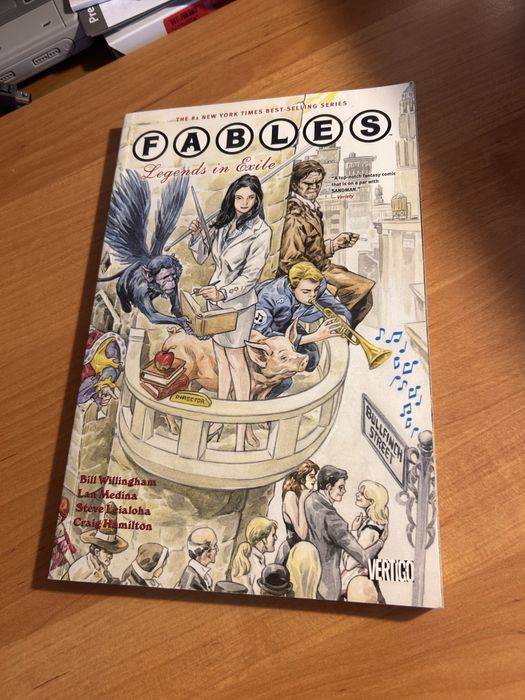 Комикс «Fables, Vol. 1 – Legends in Exile», на английском
