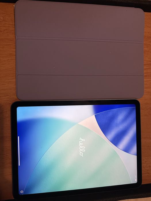 Apple iPad Air 5 (M1) 64gb Blue si Husa Apple Smart Folio