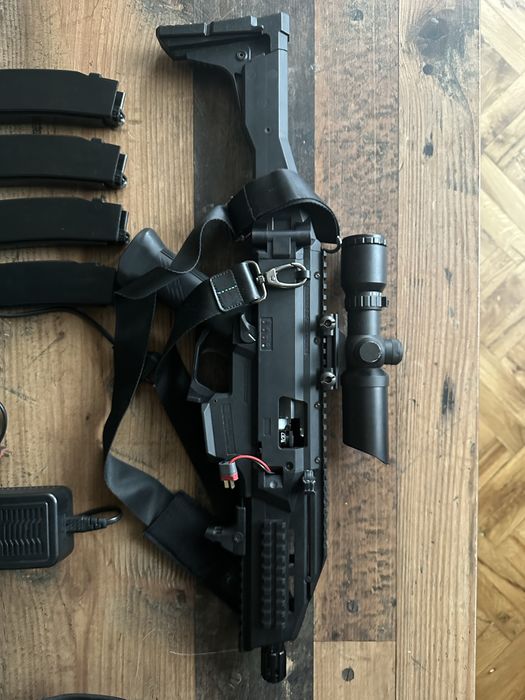 Airsoft пушка и екипировка