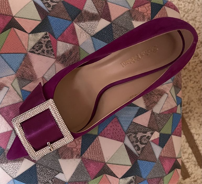 Туфли с каблуком, стильные, красивые