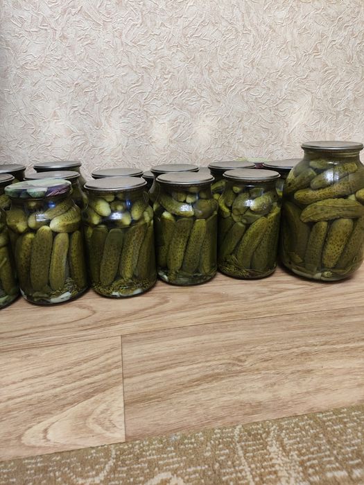 Огурцы консервированные             .