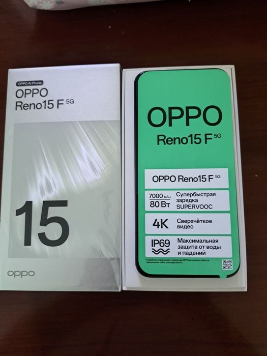 Oppo reno 15 f 5g 8/256. Кук. ЯНГИ Срочно сотилади