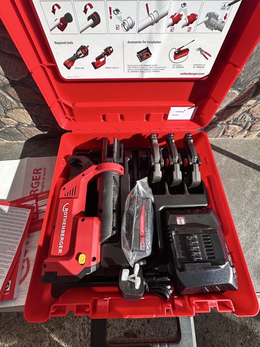 Trusă  Rothenberger ROMAX Compact III NOUA