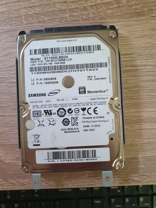 Vand Hdd laptop 1TB