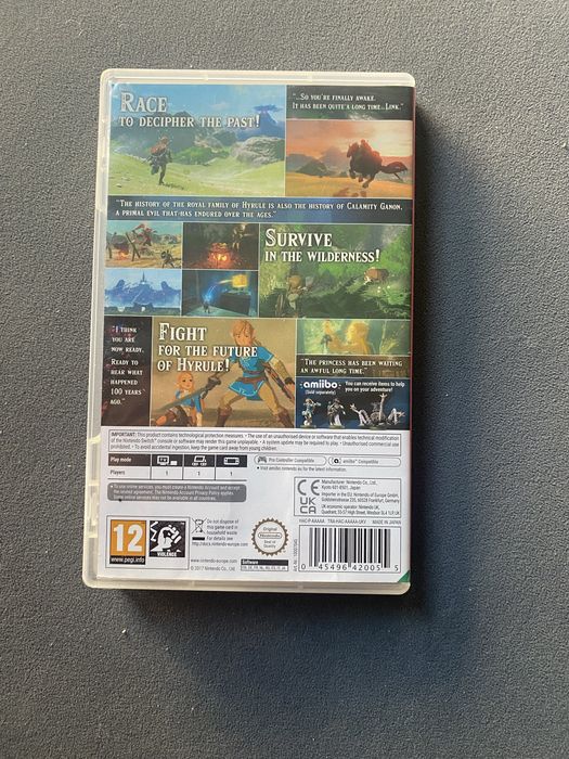 Zelda breath of the wild. Игра за nintendo switch