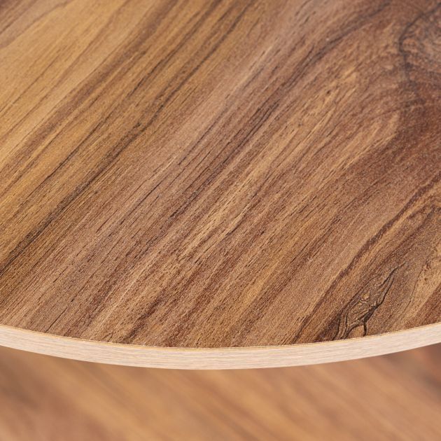 Висока ъглова етажерка в индустриален стил