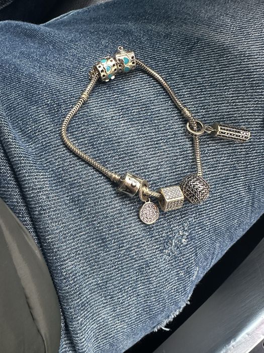 bratara aur 19,44 gr; stil PANDORA 14k