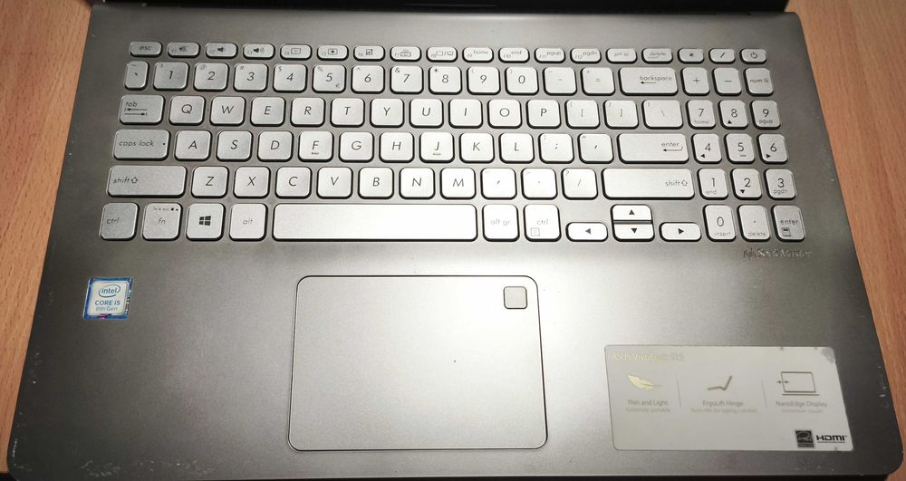 Laptop Asus Vivobook S15 15.6" FHD i5-8265U, 16GB, SSD 128GB, HDD 1TB