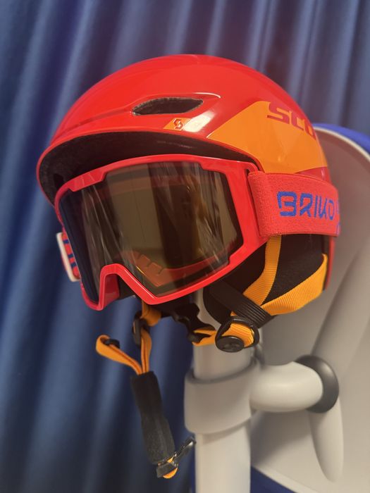 Детска Ски Каска Scott и Очила