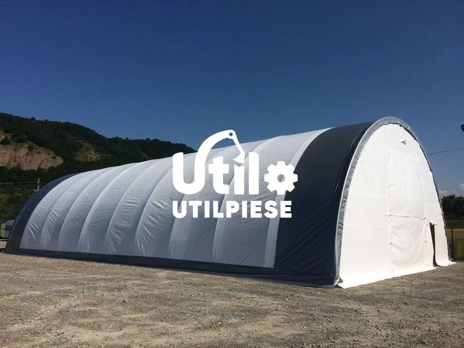 Cort Industrial Semirotund 12x24m Depozitare Hala Garantie Nou