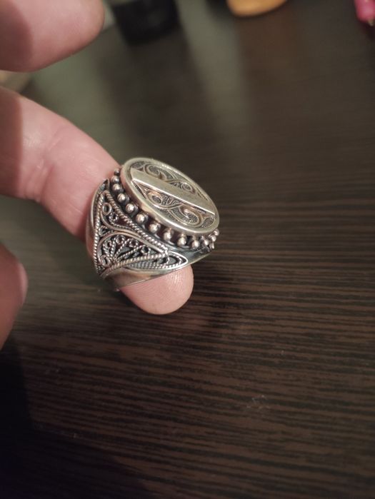 Серебряная печатка