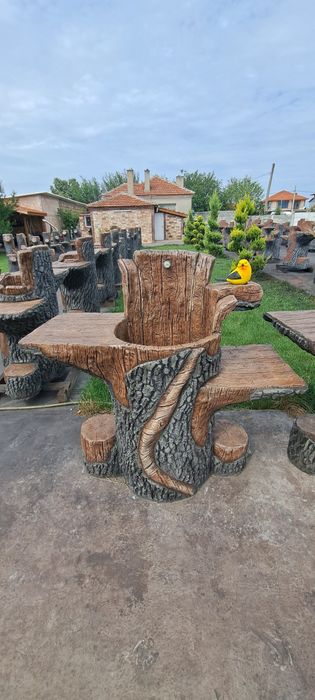 Чешми, градински мивки от бетон