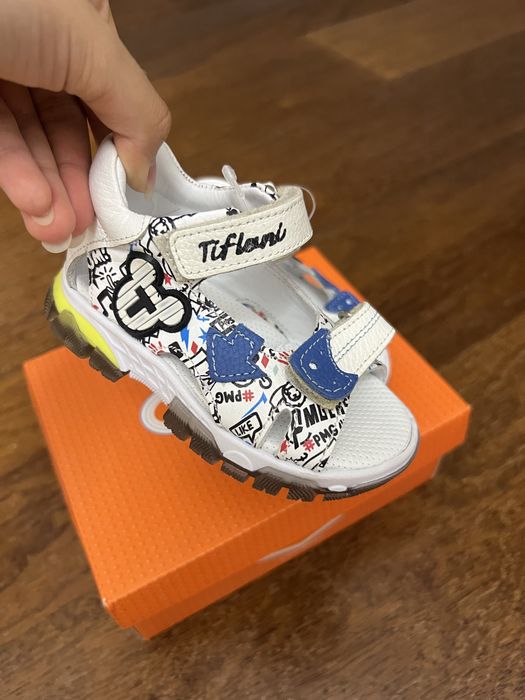 Сандалии детские кожаные