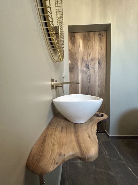 Плотове за баня от естествено дърво жив ръб жив кант масивна дървесина