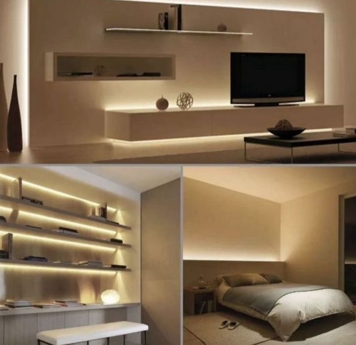 Kit Banda Led Rgb 5 metri multicolor telecomanda