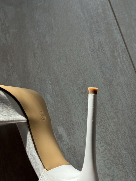 туфли лодочки белые новые