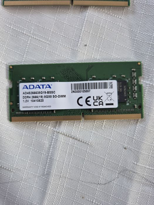 Memorie RAM Laptop 8GB DDR4 / DDR3L SO-DIMM (Samsung, Apacer, ADATA, HyperX)