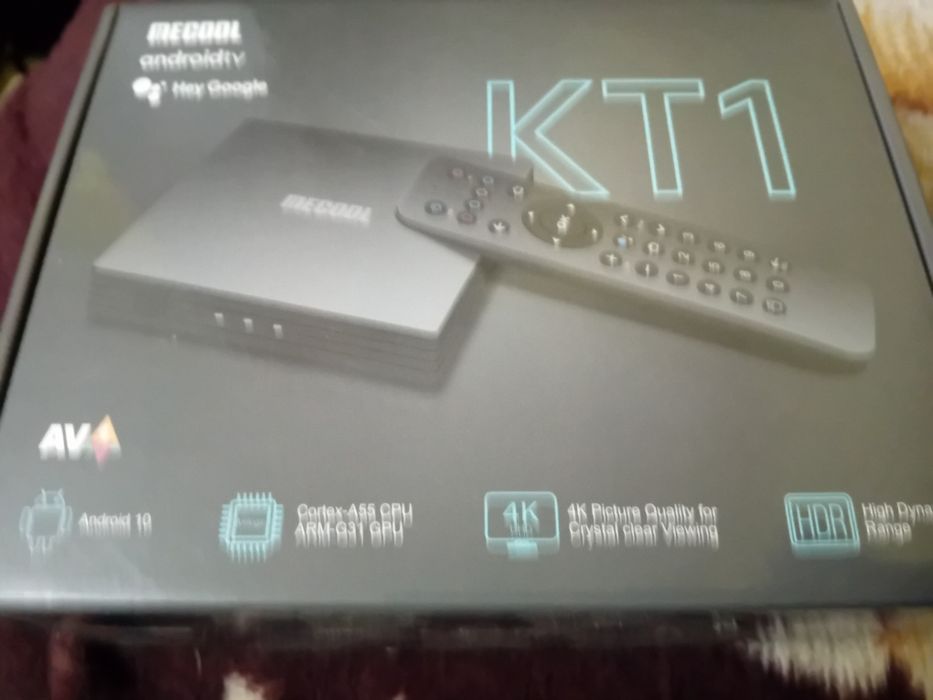 Vând receiver /decodor /tuner tv /receptor satelit Mecool KT 1