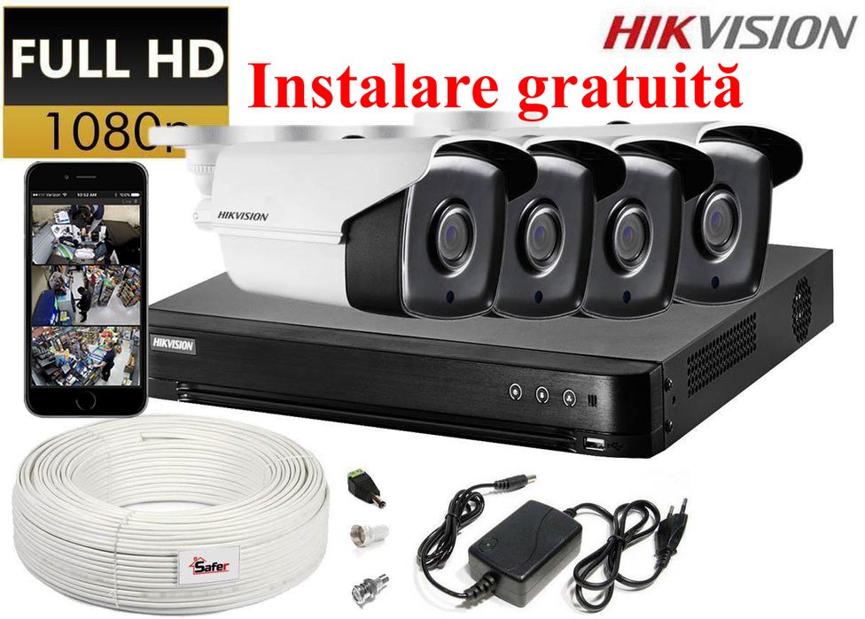 Instalare Camere Performante de Supraveghere