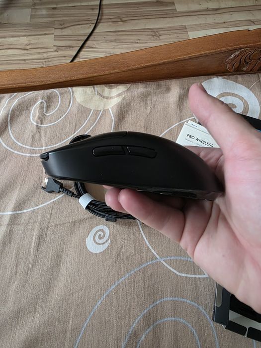 Mouse Logitech G Pro Wireless Lightspeed – Senzor HERO 25K, RGB ca nou