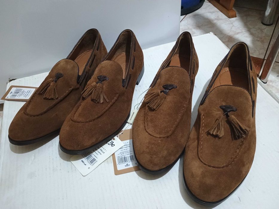 Pantofi bărbati piele Bigotti . Mărimea 44