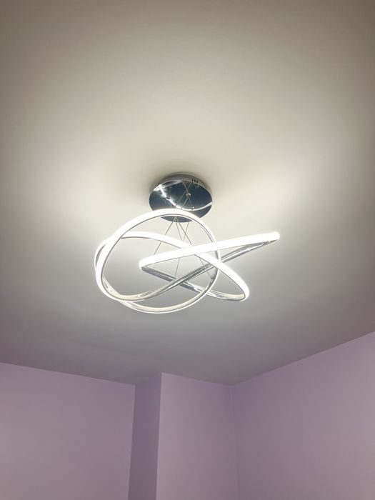 LED Полилей 60W Хром