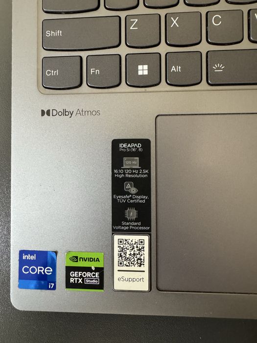 Vand laptop Lenovo IdeaPad Pro 5 16IRH8 defect