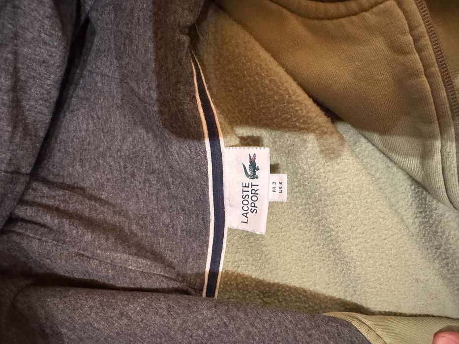 Зелено горнище Lacoste S
