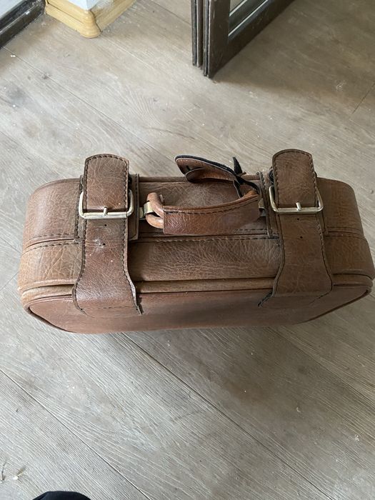Valiza din piele Vintage