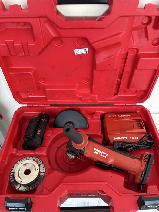 HILTI AG 5D-22 Nuron Polizor Unghiular 125Mm Complet