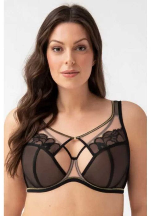 Сутиен с меки чашки в черен цвят K758 SAANVI Gorsenia