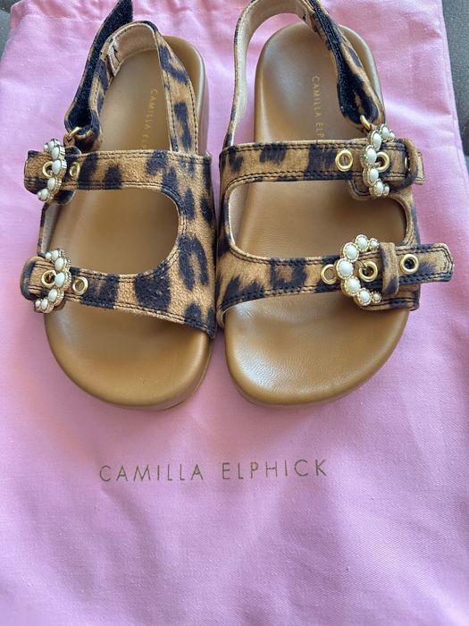 New Дизайнерски обувки Camilla Elphick естес.кожа
