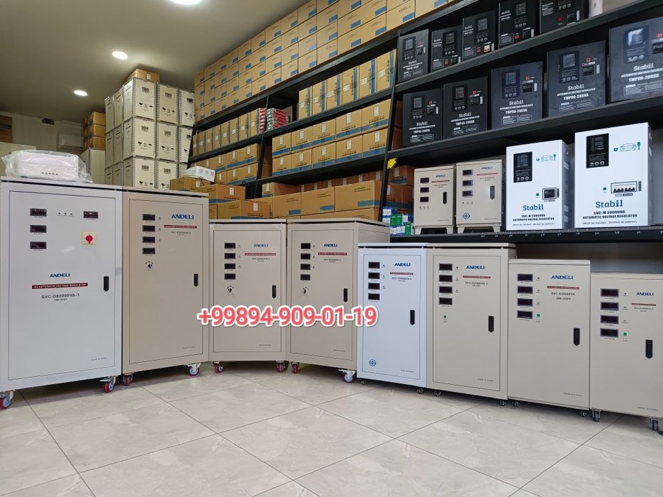 Stabilizator стабилизатор stabilzatr Andeli SVC 30-kva