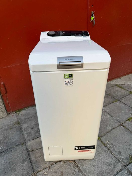 Пералня AEG L7TB73E Горно Зареждане Отваряне Бяла
