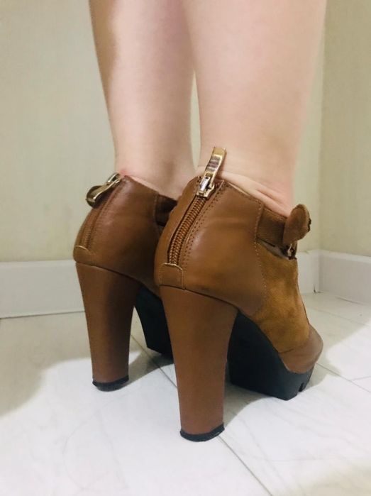 Ботильон каблук модный