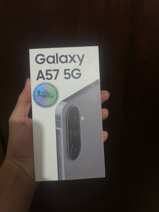 Samsung a57 bor yengi karobkadan oclingan iwlatilinmagan narxi  5.2mln