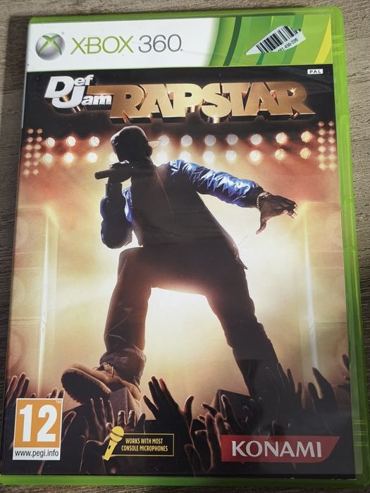 Joc/jocuri microfoane/lisps/dj Rapstar Xbox360