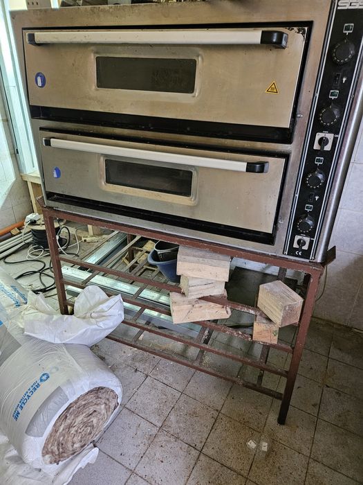 SGS Печка за пица с две фурни за печене