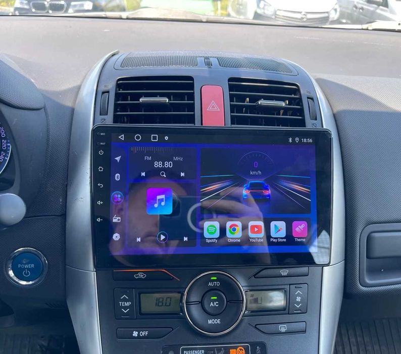 Мултимедия 10" за TOYOTA AURIS E150 Android 14 CARPLAY RDS DSP GPS